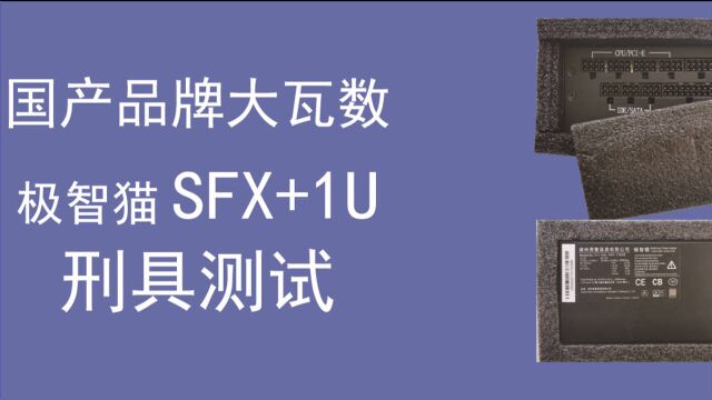 【言成】国产品牌大瓦数SFX+1U硬核测试