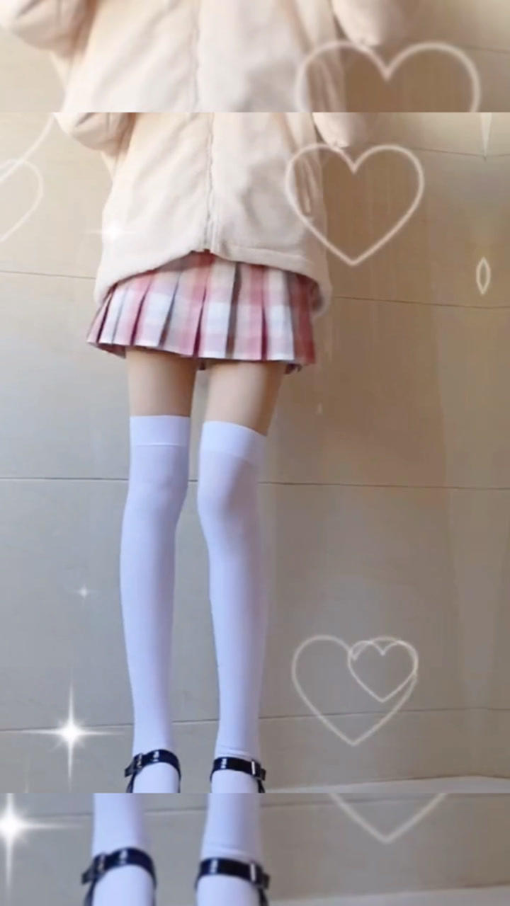 jk配白丝原来这么好看啊