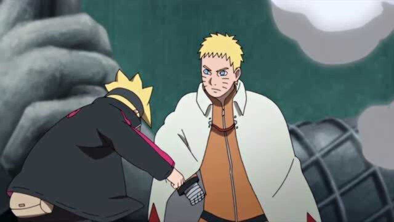 博人传:博人与鸣人对决,博人的螺旋丸一个接一个被鸣人捏爆