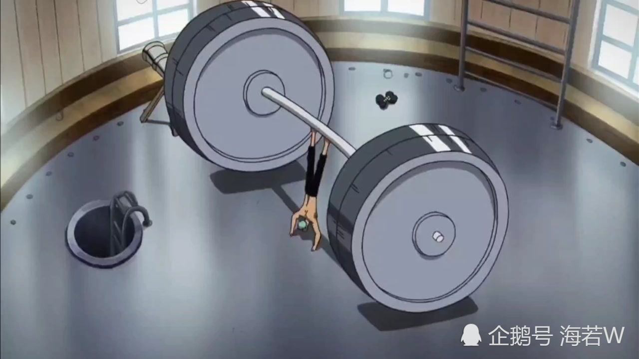 索隆日常撸铁锻炼