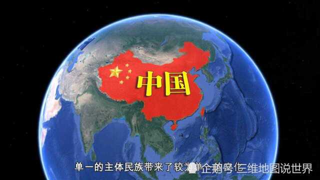 中国与欧洲面积差不多大,为何中国是统一的,通过地图了解下!