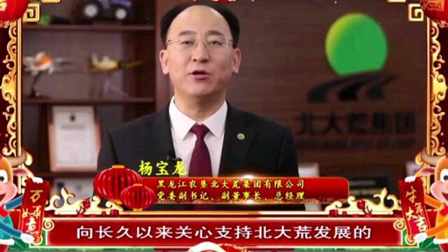 北大荒集团向全国人民拜年!