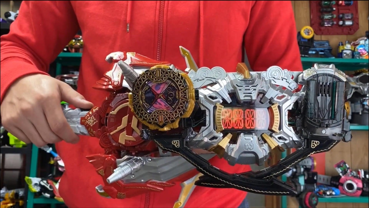 假面骑士:逢魔之剑驱动器,把时王腰带,魔改成saber腰带!