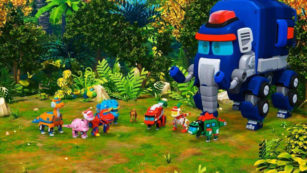 帮帮龙出动艾奇小队正式亮相看家本领是救援