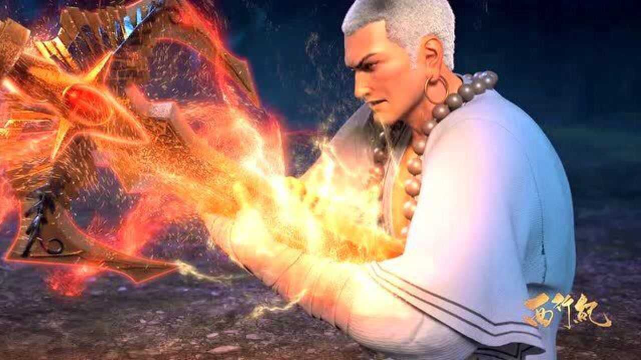 西行纪~唐三藏中了三眼神将一刀