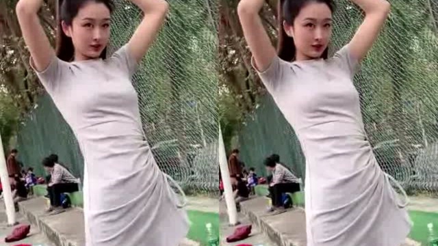 看美女扎马尾的样子真美