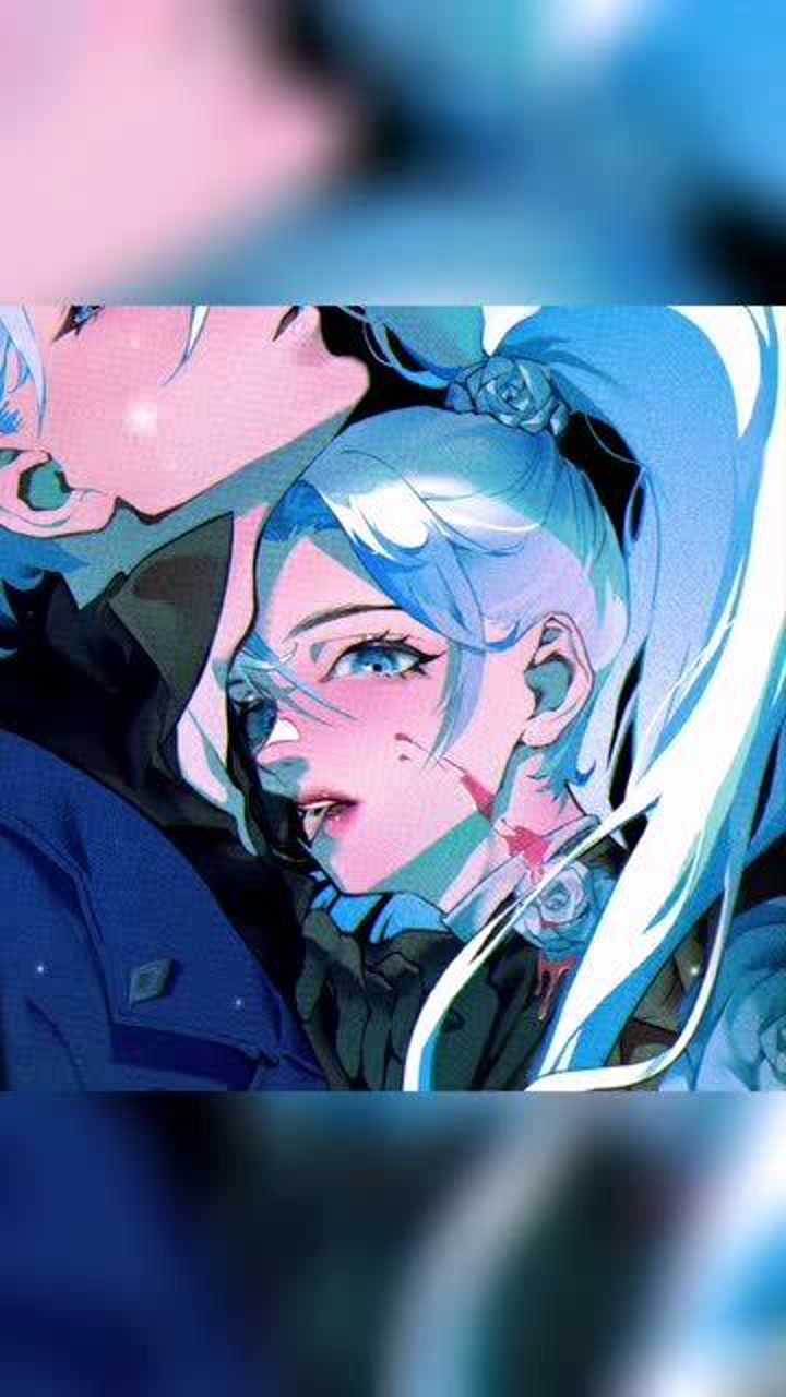 双兰锁喉情侣头像有一种禁欲的感觉