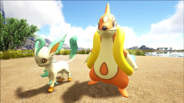 方舟生存进化精灵宝可梦13会眩晕人的水老鼠