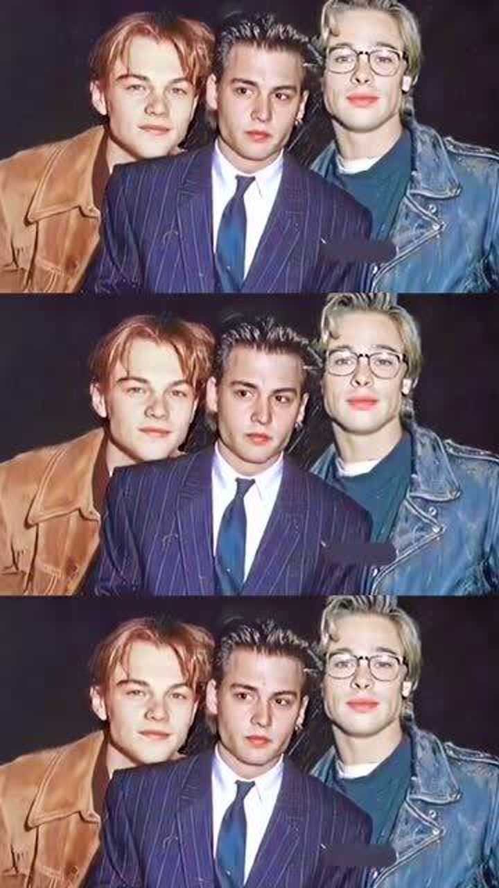 好莱坞三帅的颜值有多高每一帧都可以当壁纸啊