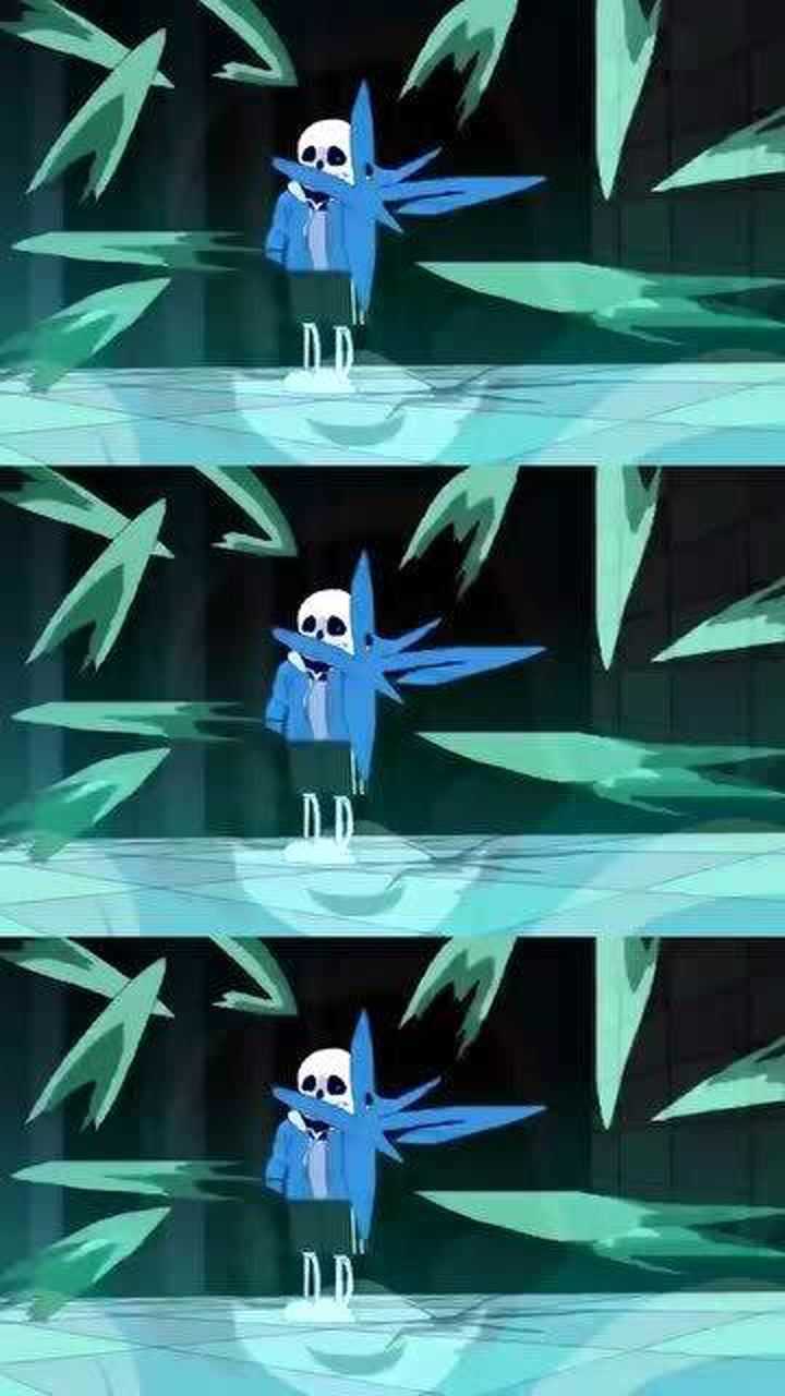 传说之下sans高光时刻单手虐猹可还行原来大神都是手插口袋里打架的