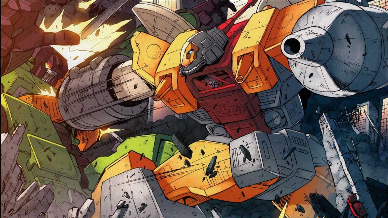 经典动画变形金刚超级合体战士带你了解里面组合金刚