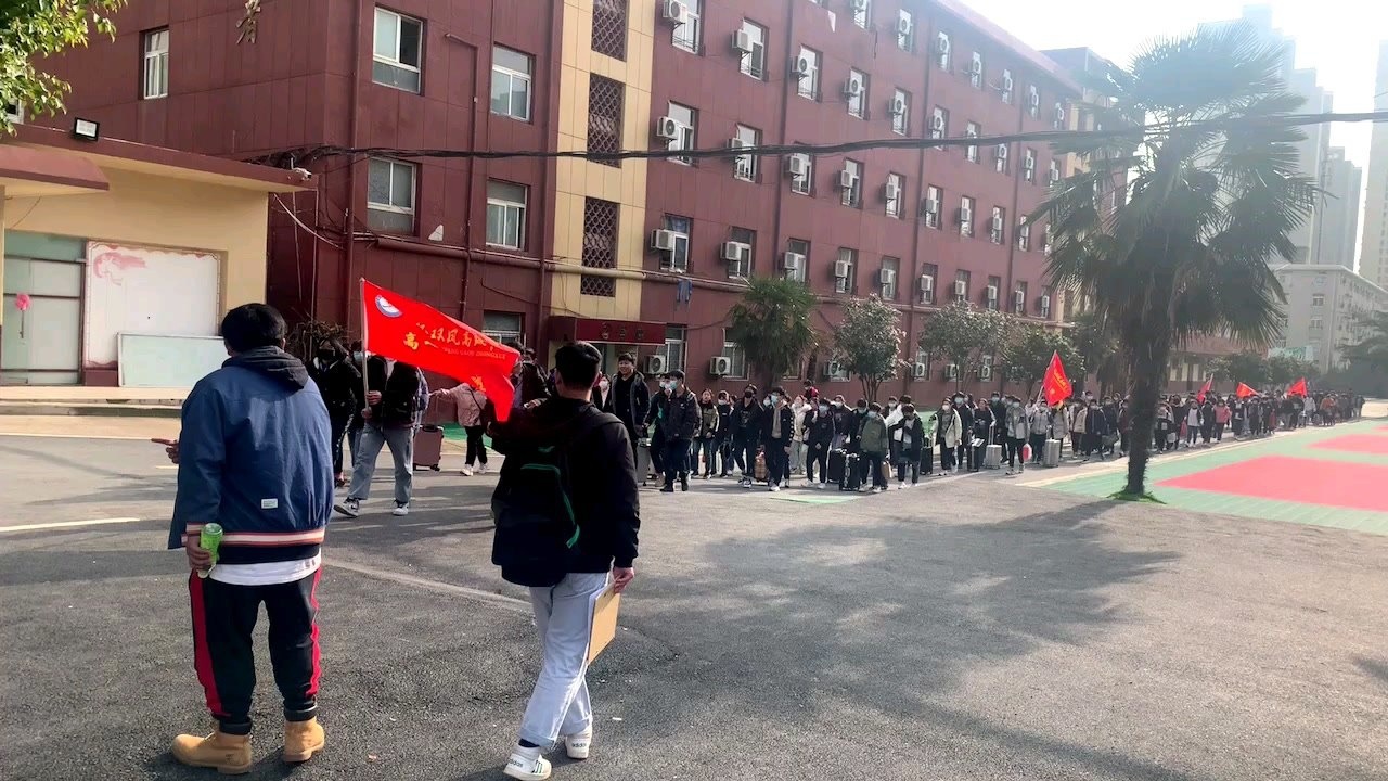 合肥双凤高级中学放学