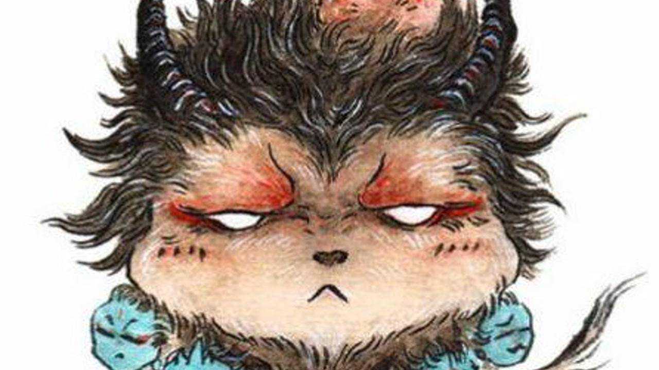 山海经神兽八个脑袋的天吴