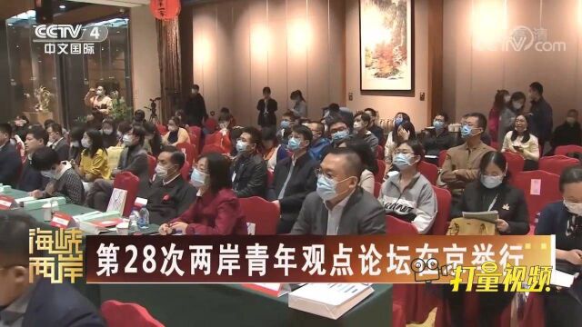 第28次两岸青年观点论坛在京举行