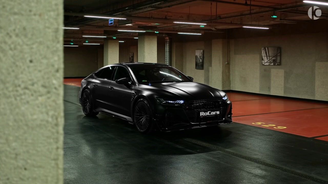 abt奥迪rs7这大灯有谁不服?