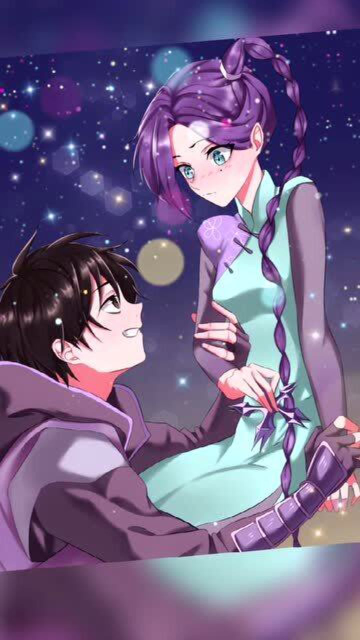 板绘动漫-梅花十三与伍六七,一起来欣赏