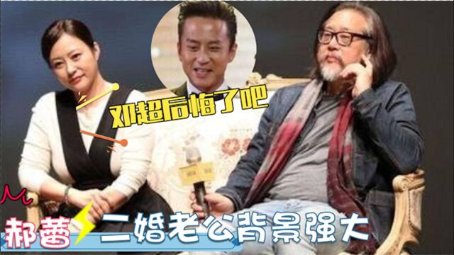 郝蕾二婚老公罕见曝光:长相帅气背景强大!难怪当年看不上邓超