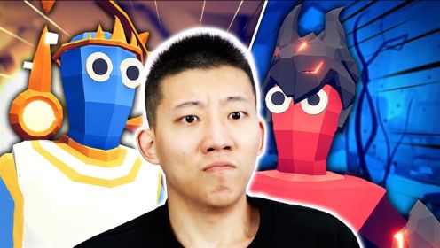 会变身的天使和魔鬼!光与暗的对决,全面战争模拟器,鲤鱼ace解说_高清1