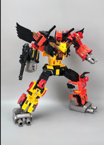 泰坦级:冲云霄.五合体.pp31.含变形及合体流程.