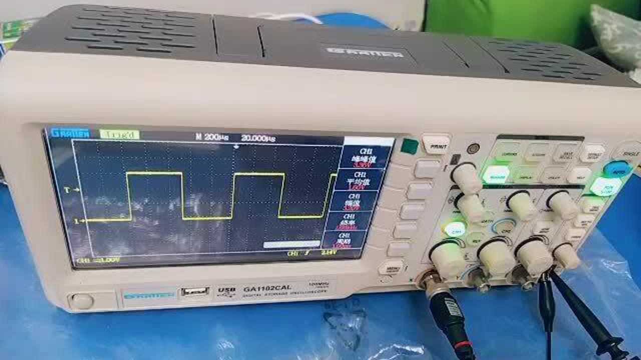 数字示波器使用需要了解示波器有哪些功能腾讯视频