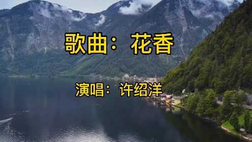 歌曲《花香》,演唱许绍洋,让经历过的我们记忆犹新