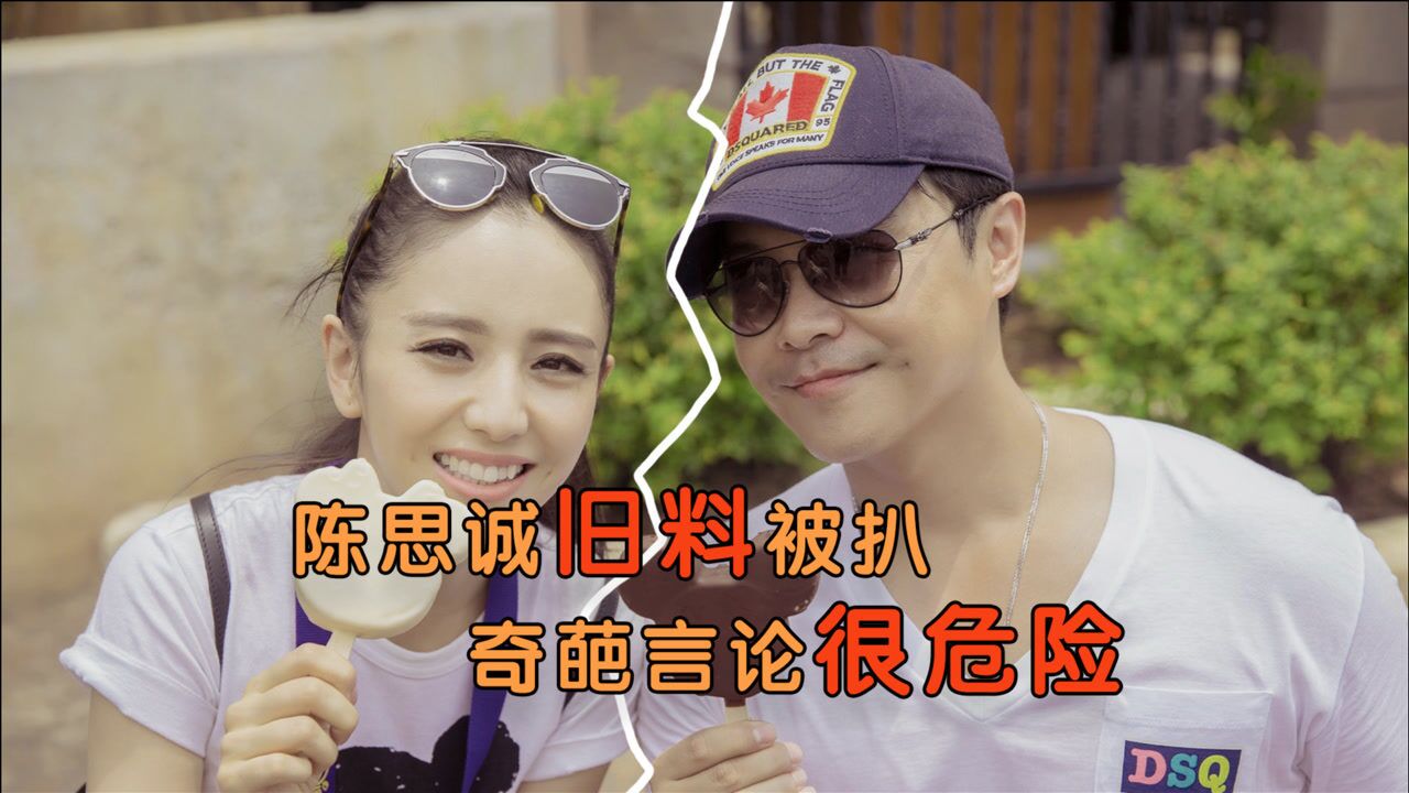 陈思诚佟丽娅官宣离婚男方旧料被扒思想很危险