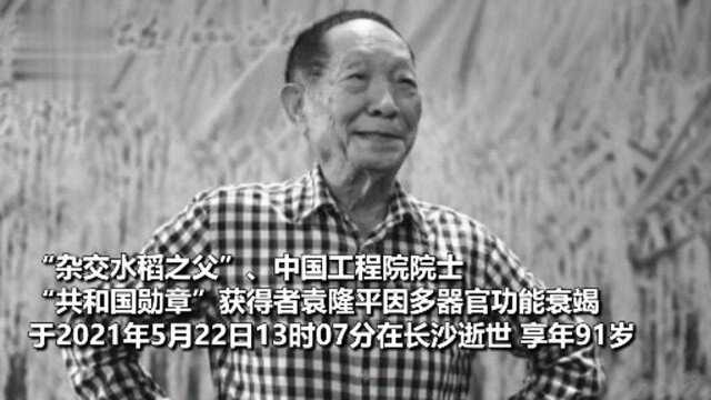 “共和国勋章”获得者、中国工程院院士、国家杂交水稻工程技术研究中心主任