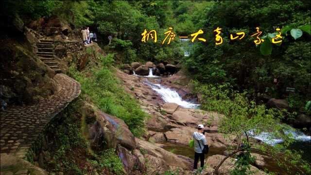 桐庐最美的山水风景,峰峦叠翠、峡谷溪瀑.大奇山景区游记(上集)