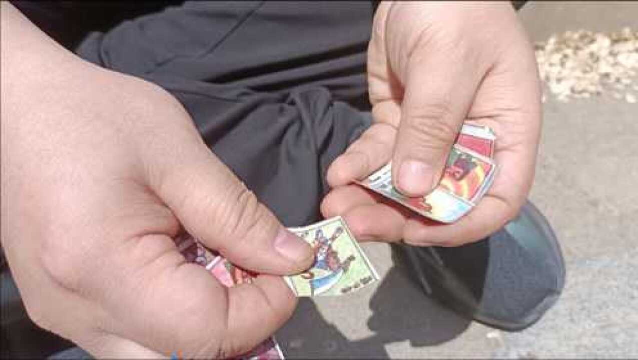 大同80后儿时娱乐拍洋号,你还记得吗