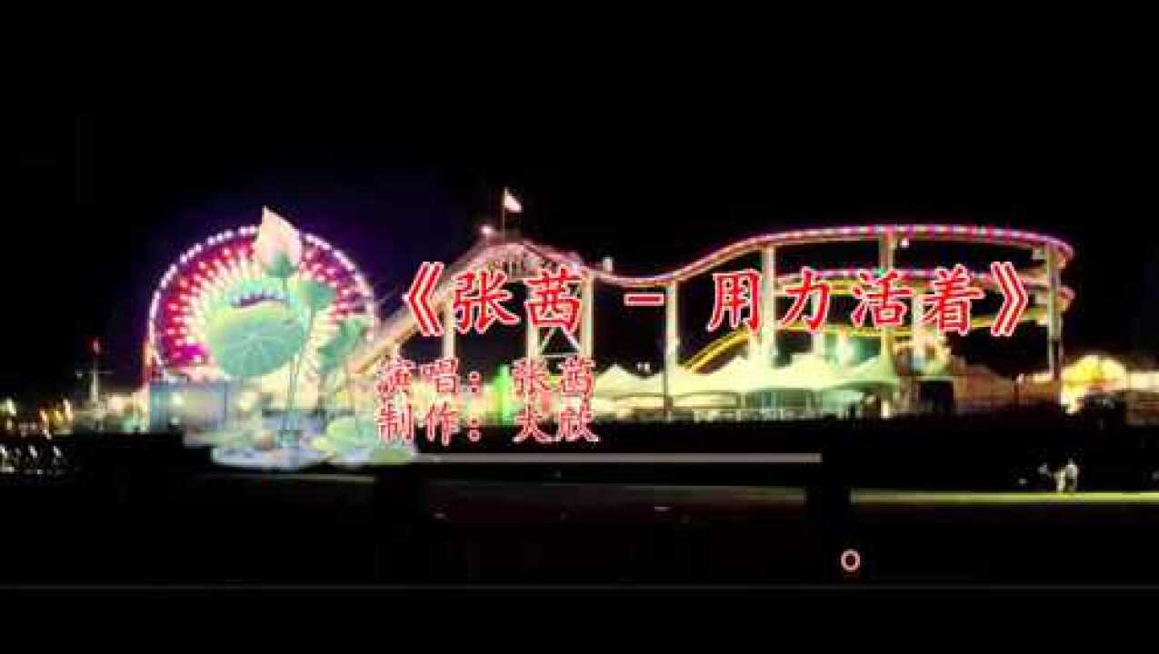 用力活着深情演唱我们一直在努力的活着