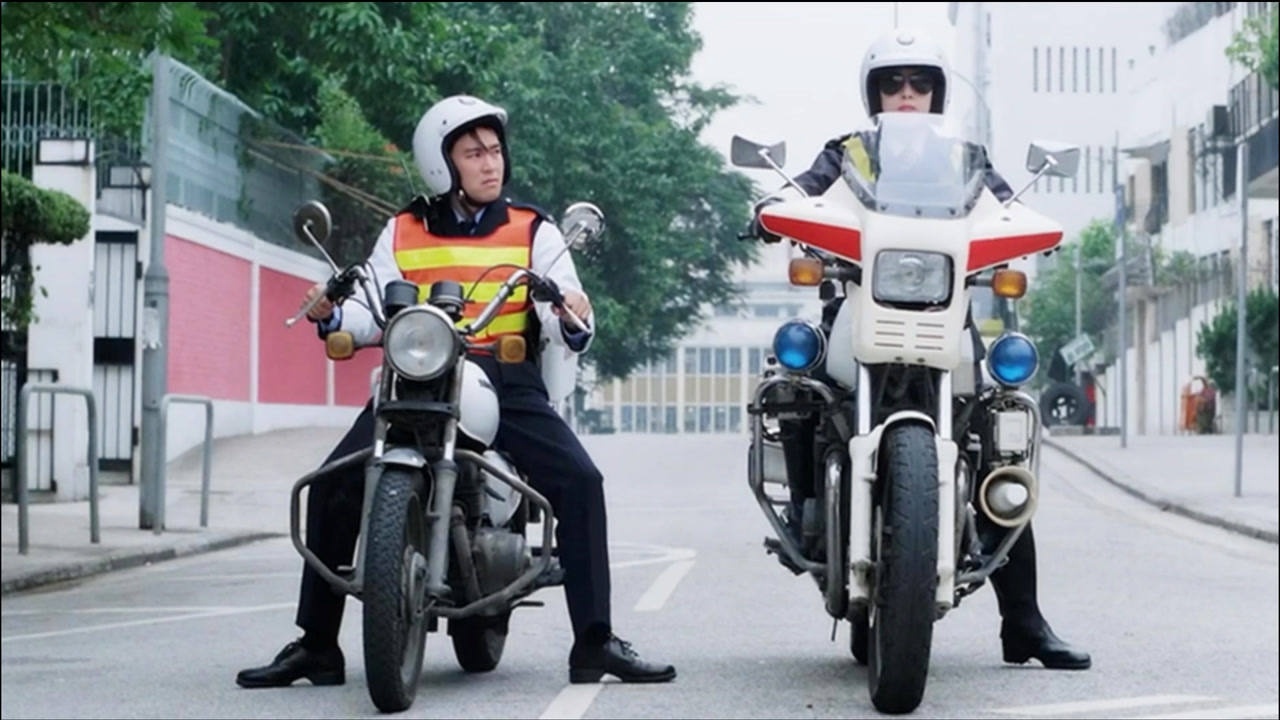 逃学威龙2星爷得罪长官被调职看交通