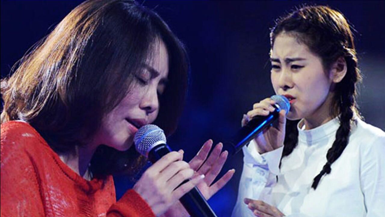 张碧晨魏雪漫合唱一路上有你两位好声音成员绝妙合作好动人