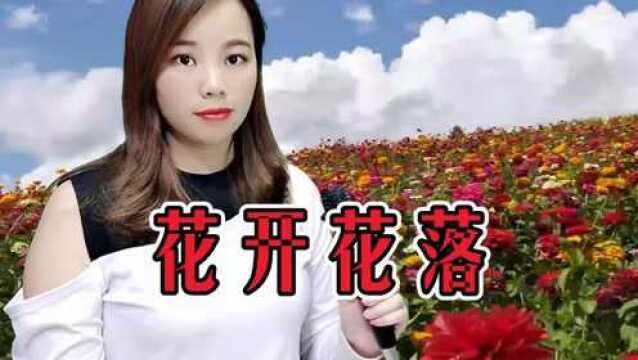 这首经典情歌《花开花落》,深情感人,凄美的旋律,真好听