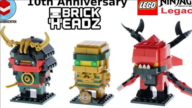 LEGO 40490 幻影忍者系列 幻影忍者十周年方头仔