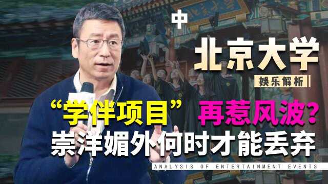 “学伴项目”再惹风波?北大再出事端