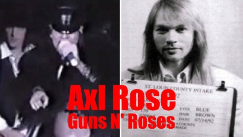 1992年7月12日，枪炮与玫瑰乐队主唱Axl Rose因1991年7月2日在圣路易斯的演唱会中引起骚乱而被捕。起因是rose阻止了一位歌迷的现场拍照，并和对方