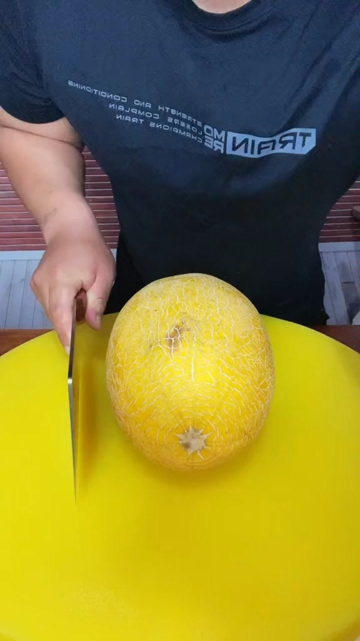哈密瓜这样切,才是真的高手!