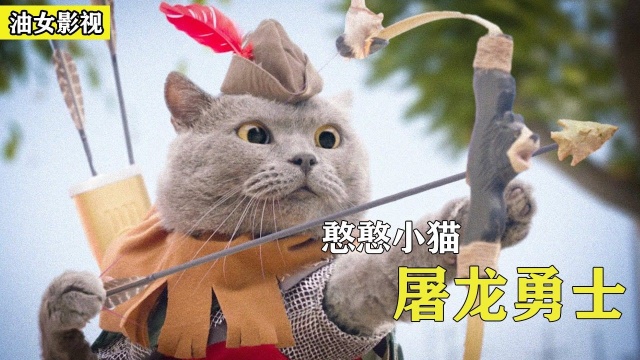 憨憨猫咪为了带回皇冠,一路上历经磨难,最终勇屠恶龙#鹅斯卡征稿大赛第一季#