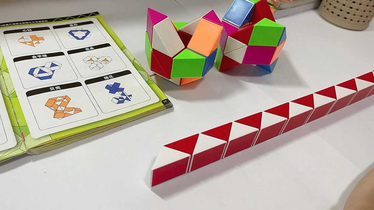 24段魔尺教程笔筒简单易学喜欢魔尺的小伙伴和我一起来学吧