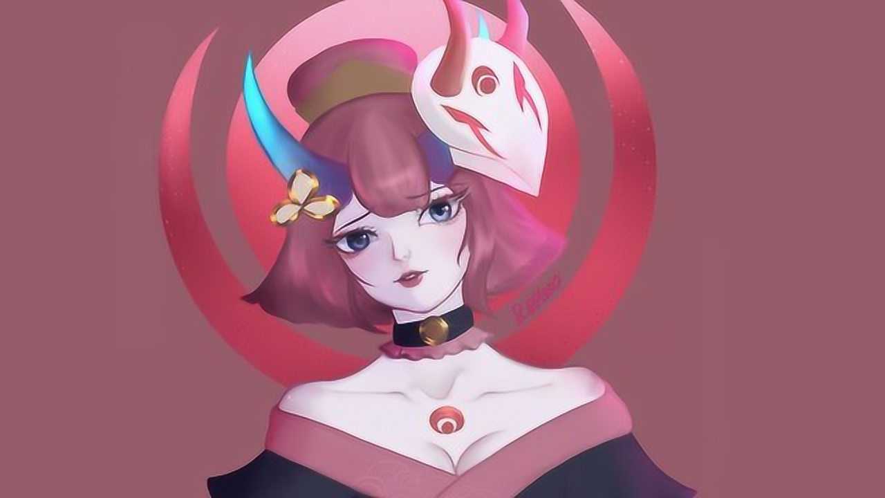 【同人画作】腥红之月伊芙琳创作过程