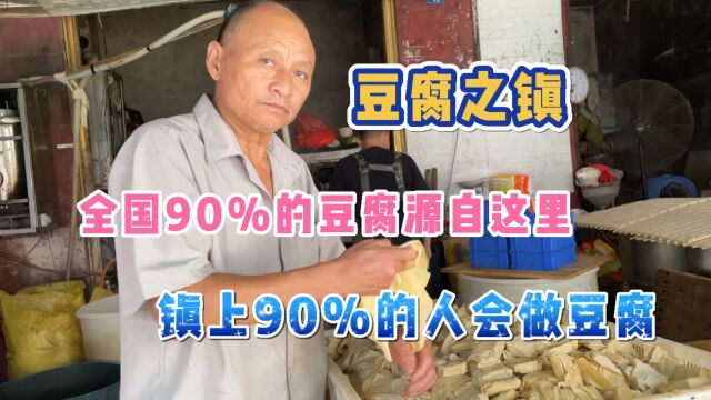 实拍豆腐之镇钟祥石牌,全国90%的豆腐源于这里,甚至走到国外