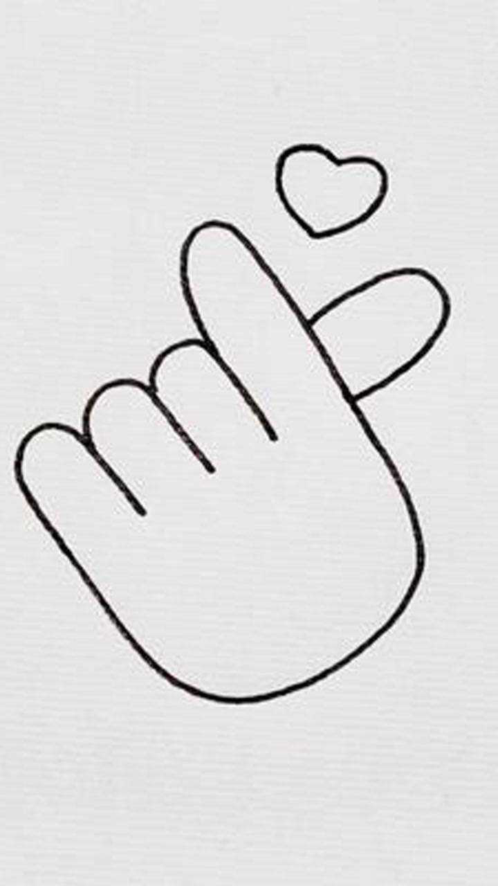 五个n,一个u,画比心手势,你也可以做到#简笔画_腾讯视频