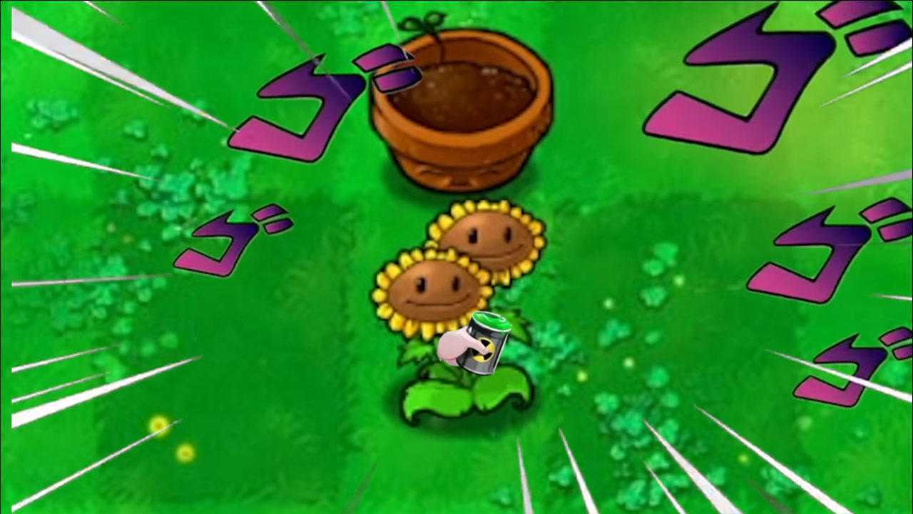 植物大战僵尸双头向日葵形成的原因竟然是核废水这个向日葵有点不一样