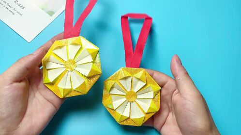 一看就会简单的手工奖牌制作教程快做出来送给自己喜欢的人吧