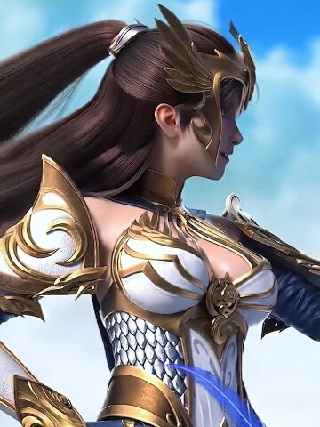完美世界 %完美世界女武神 %国漫崛起 这颜值当个女主绰绰有余了吧