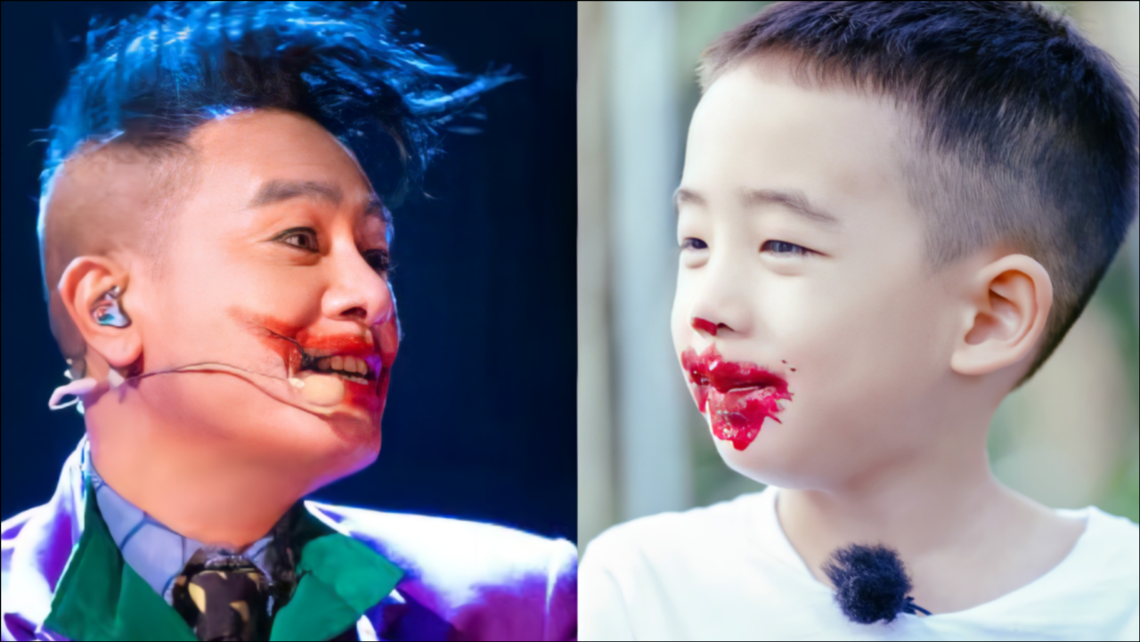 陈小春是吃了火龙果的jasper,父子俩梦幻联动,瞬间戳中笑点_腾讯视频