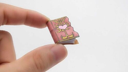 自制一款叶罗丽迷你契约书翻开还能写文字简单又实用