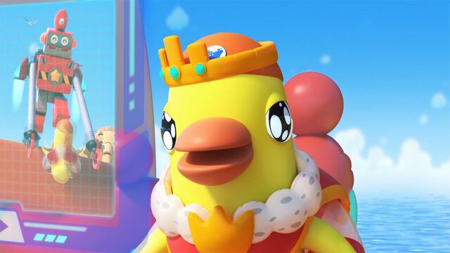 旗旗号巡洋舰第二季  第0集 旗旗号角色秀 — 又到了大英雄橡皮鸭出场