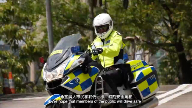 铁骑带你们看下香港交通警察训练日常宝马r900rt