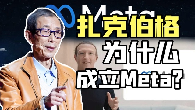 陈平:看到扎克伯格成立Meta,我觉得是时候挖掘人才做体制设计了